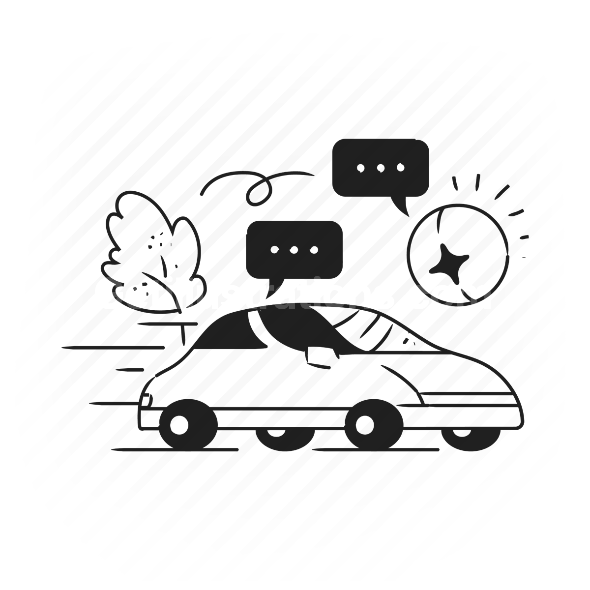 Transportation and Logistics illustration preview image